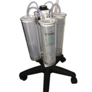 Soporte rodante para la colocación de cuatro canister