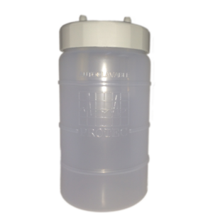 Frasco de polipropileno 1.5 Lts Autoclavable con tapa y Flotador