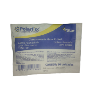 Compressa de Gasa Estéril