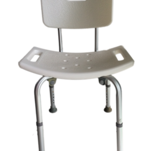 Silla de Banco con Respaldo para Ducha y Bañera